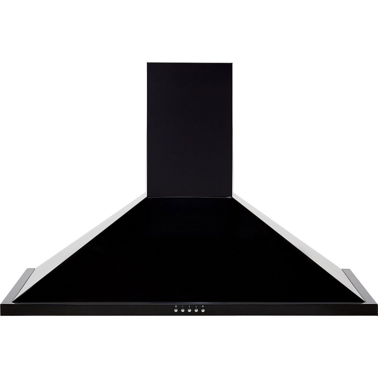 Leisure H92PK 90 cm Chimney Cooker Hood - Black