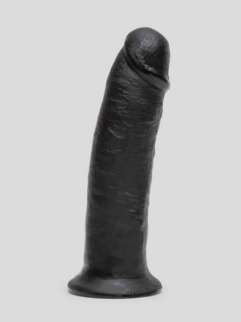 KING COCK Extra Girthy Ultra Realistic Black Suction Cup Dildo 9.5 Inch