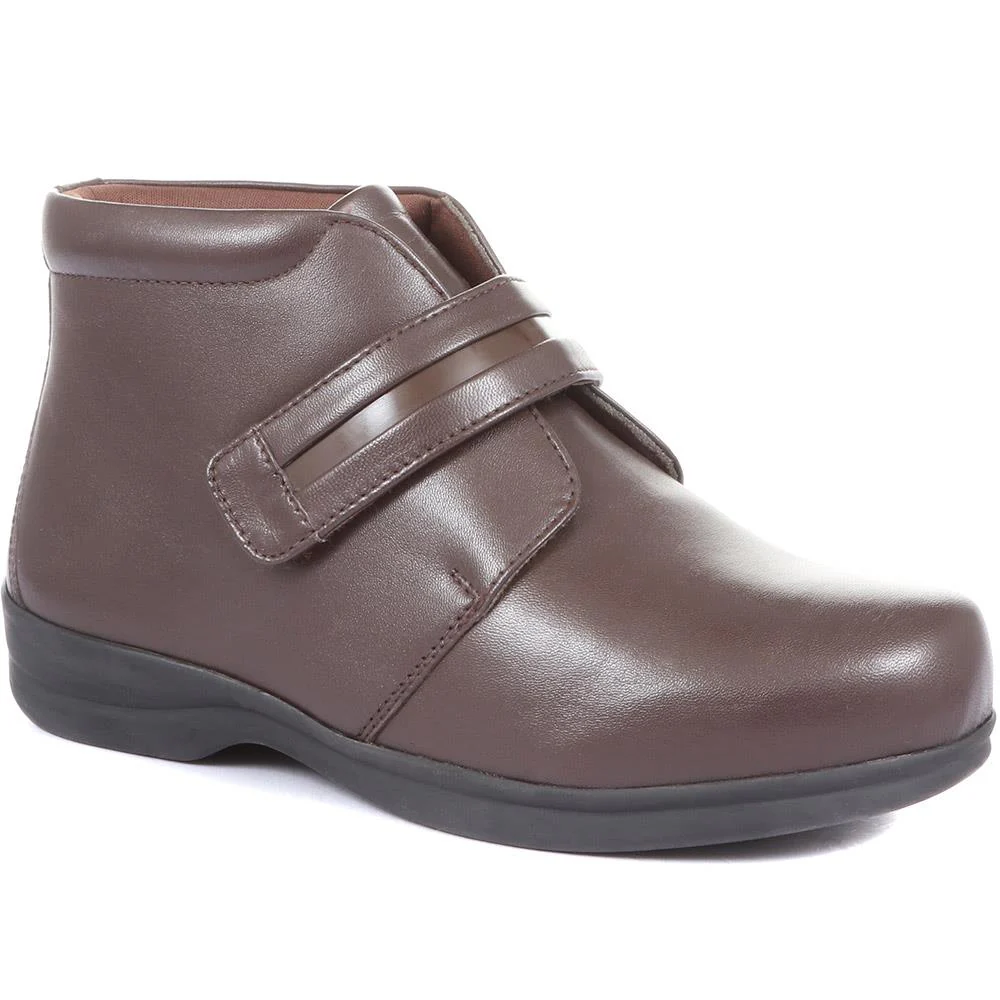 Pavers Women's Elysa Touch Fastening Shoe - ELYSA / 321 149 - Brown 5