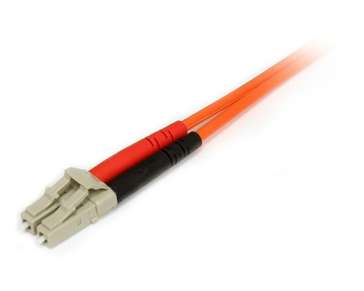 StarTech.com 2m Multimode 50/125 Duplex Fiber Patch Cable LC - SC - 2x LC Male Network - 2x SC Male Network