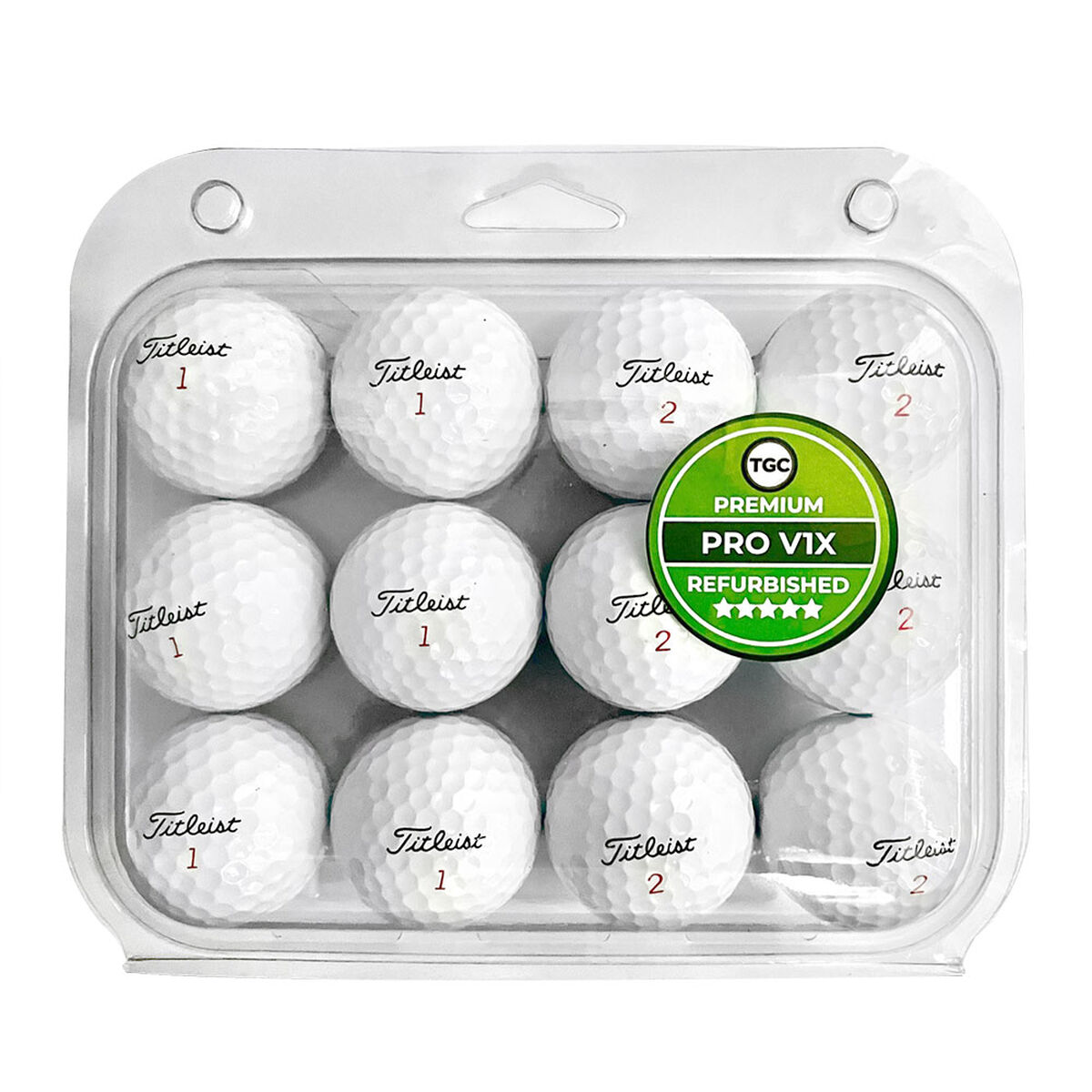 The Golf Company Refurbished Pro V1x 12 Golf Ball Pack, Mens, White | American Golf