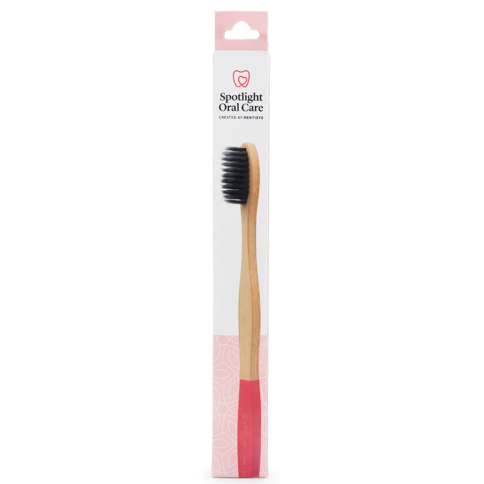 Spotlight Oral Care  Red Bamboo Toothbrush Red