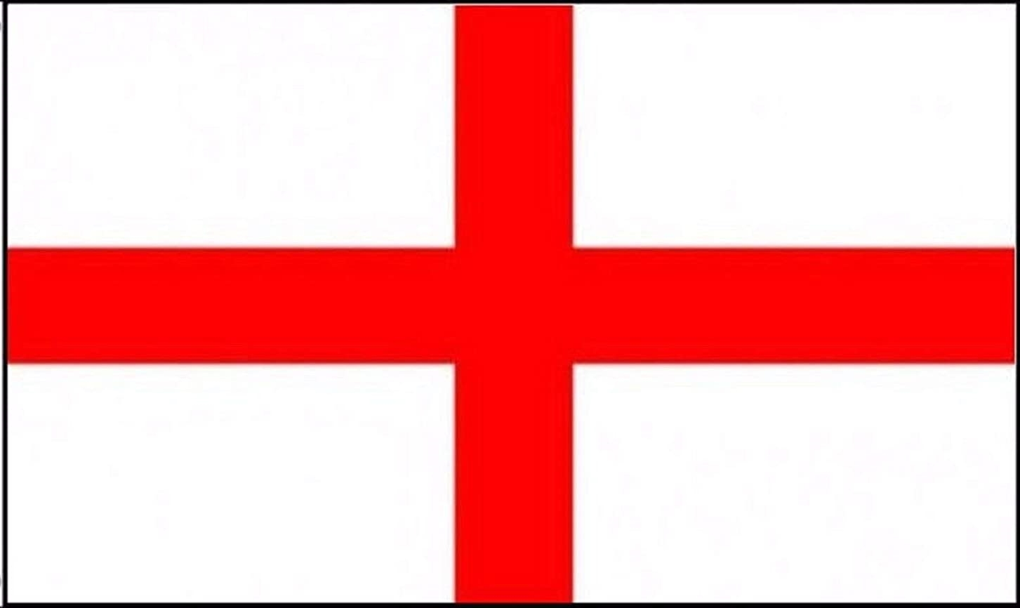 A4 England Football St George Magnetic Stick On Car Fridge Flags - 1
