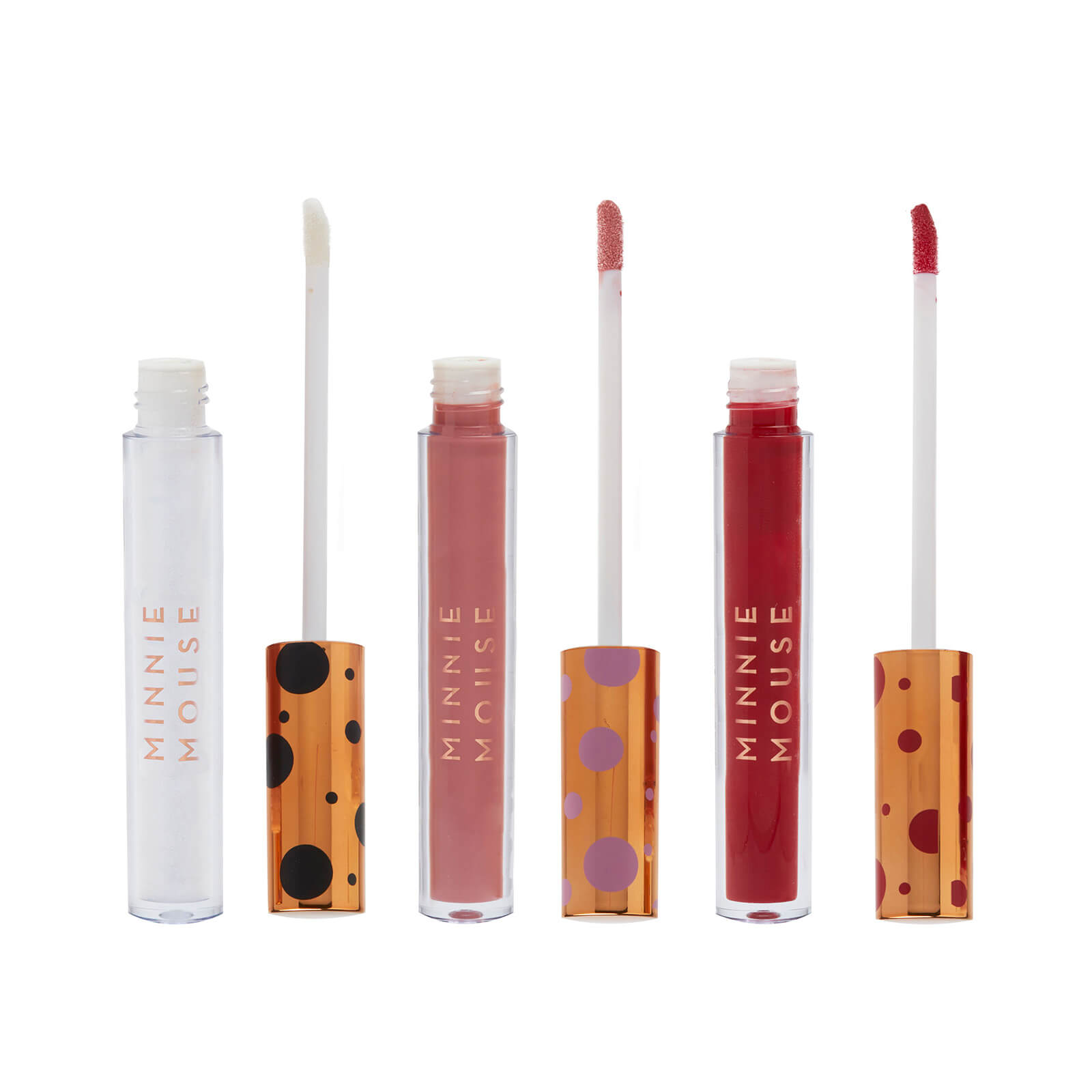 Makeup Revolution Disney's Minnie Mouse and  Lip Gloss Trio