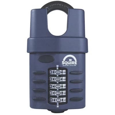 Squire Henry Squire CP60CS Combination Padlock Closed Shackle 60mm