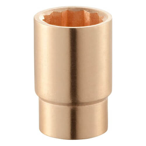  3/4" Drive Non Sparking Copper Beryllium Bi Hexagon Socket Metric 3/4" 30mm