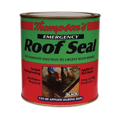 Ronseal Thompsons Emergency Roof Seal - Black - 1L