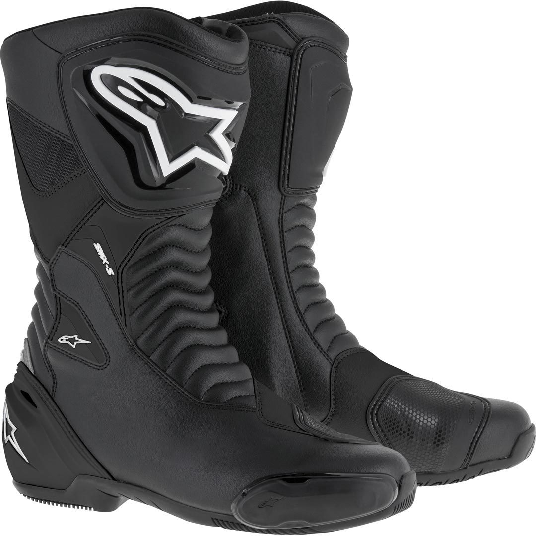 Alpinestars SMX S Motorcycle Boots Black 41