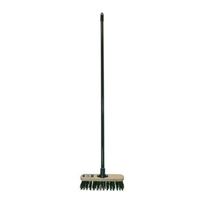 B&Q Stiff Pvc Indoor & Outdoor Broom, (W)330mm