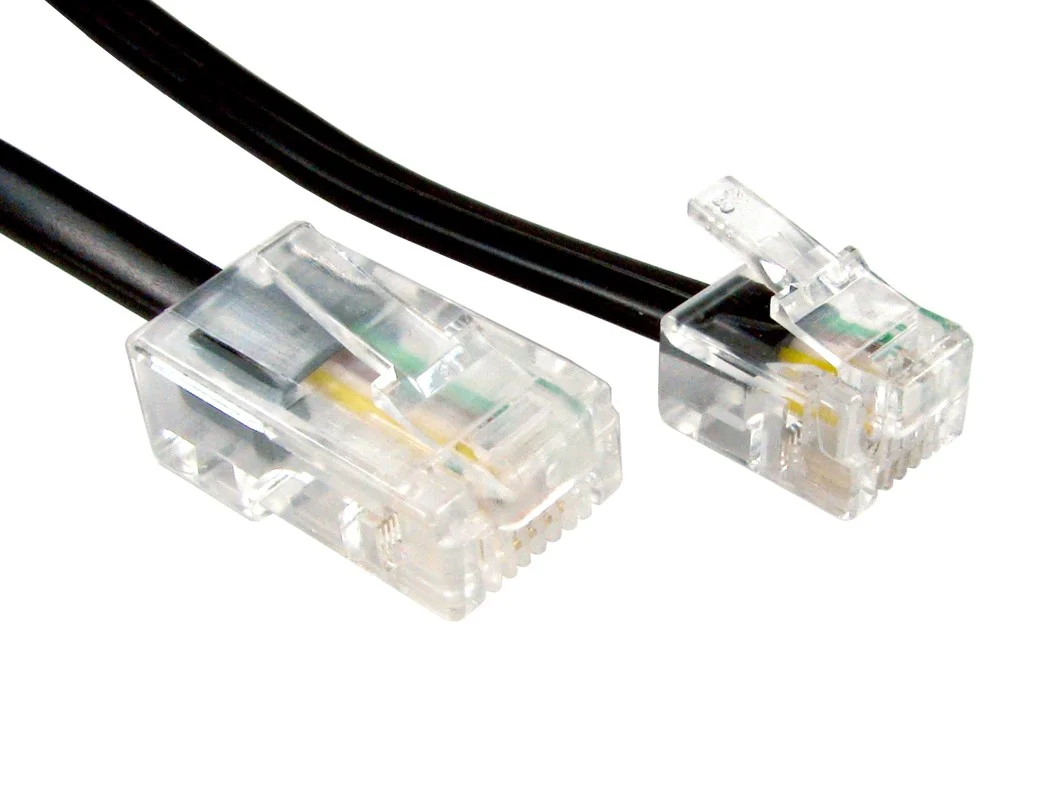 Generic 2m RJ45 - RJ11 Cable (Black)