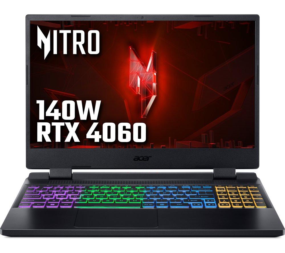Nitro 5 15.6" Gaming Laptop Intel I7 12th Gen 16gb Ram Rtx 4060 1tb Ssd - Nh.qm0ek.00c