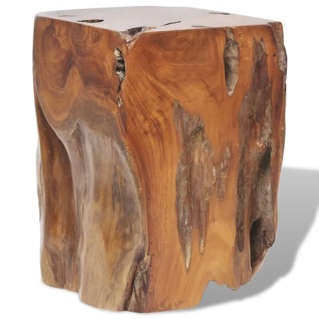 VidaXL Stool Solid Teak Wood