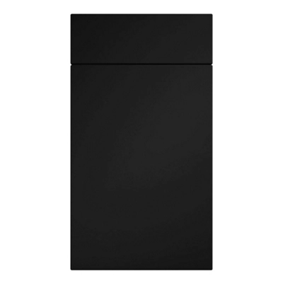 Premium Kitchens Highline Door 50Cm Cutler Black