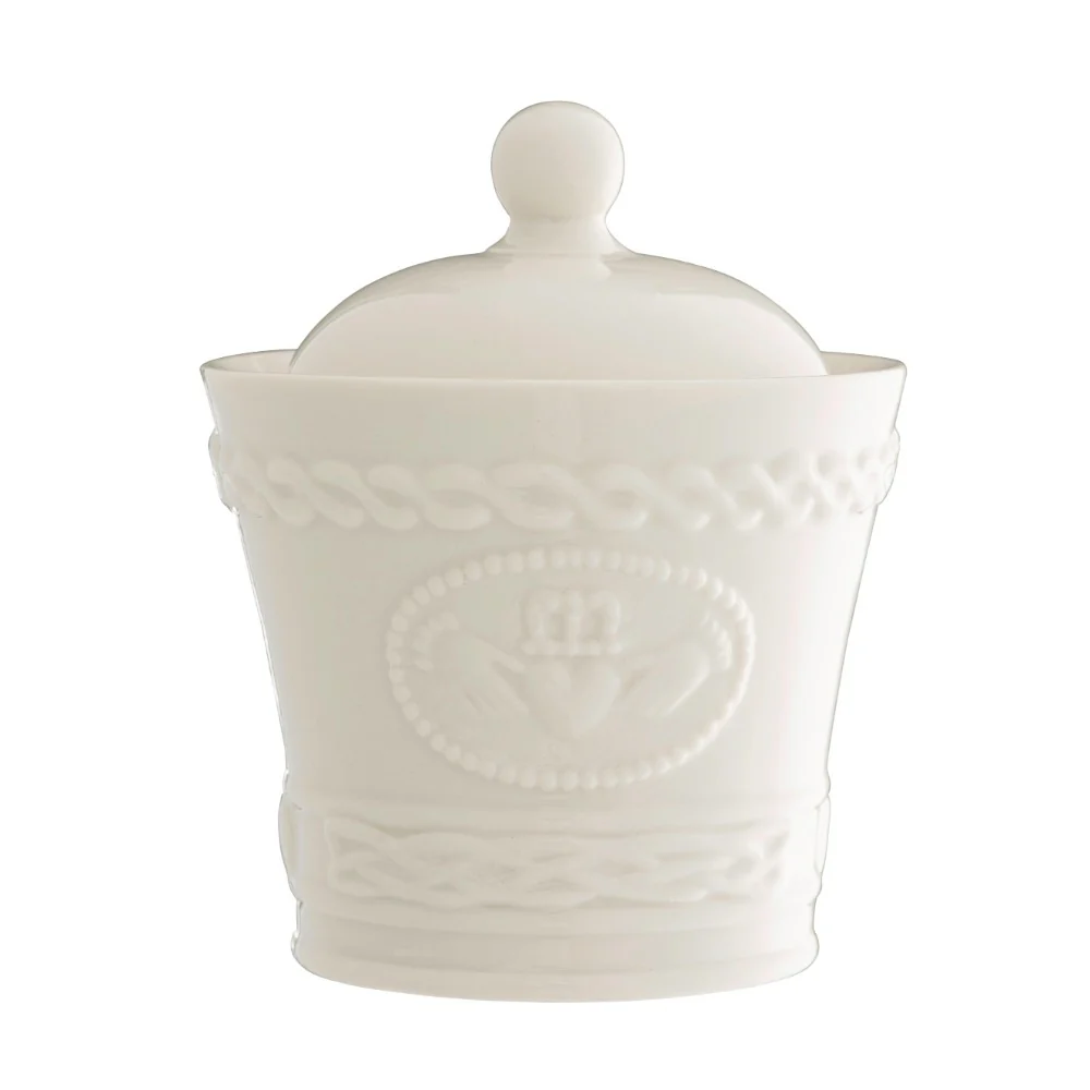 Belleek Living Women's Belleek Living Claddagh sugar bowl - ivory