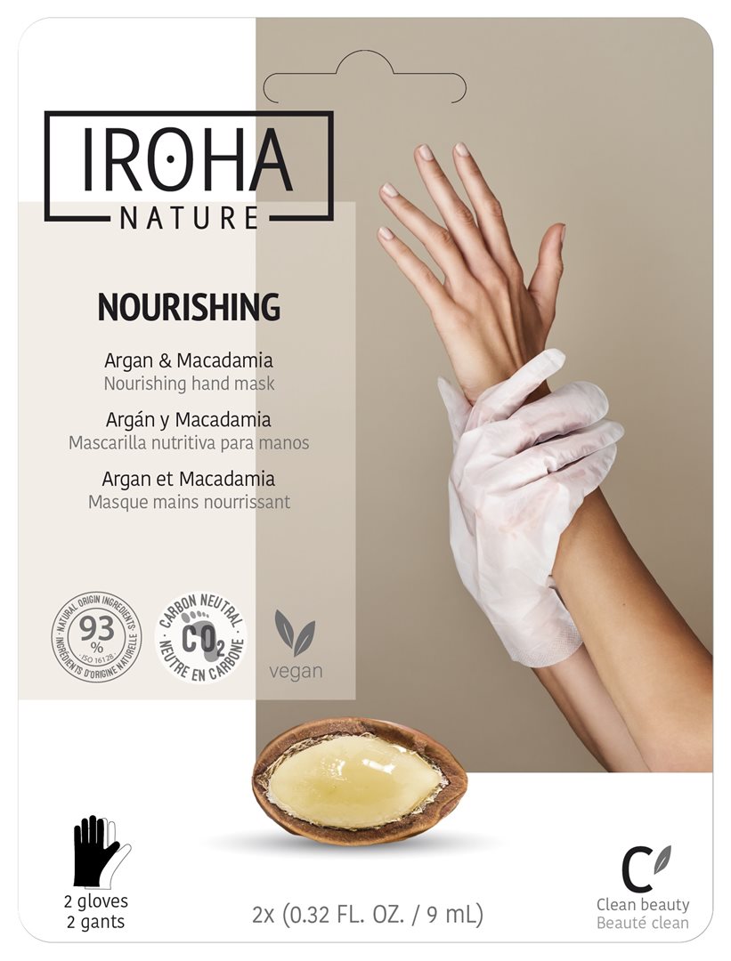 Iroha Skin care Body care Nourishing Hand Mask Gloves 1 Stk.