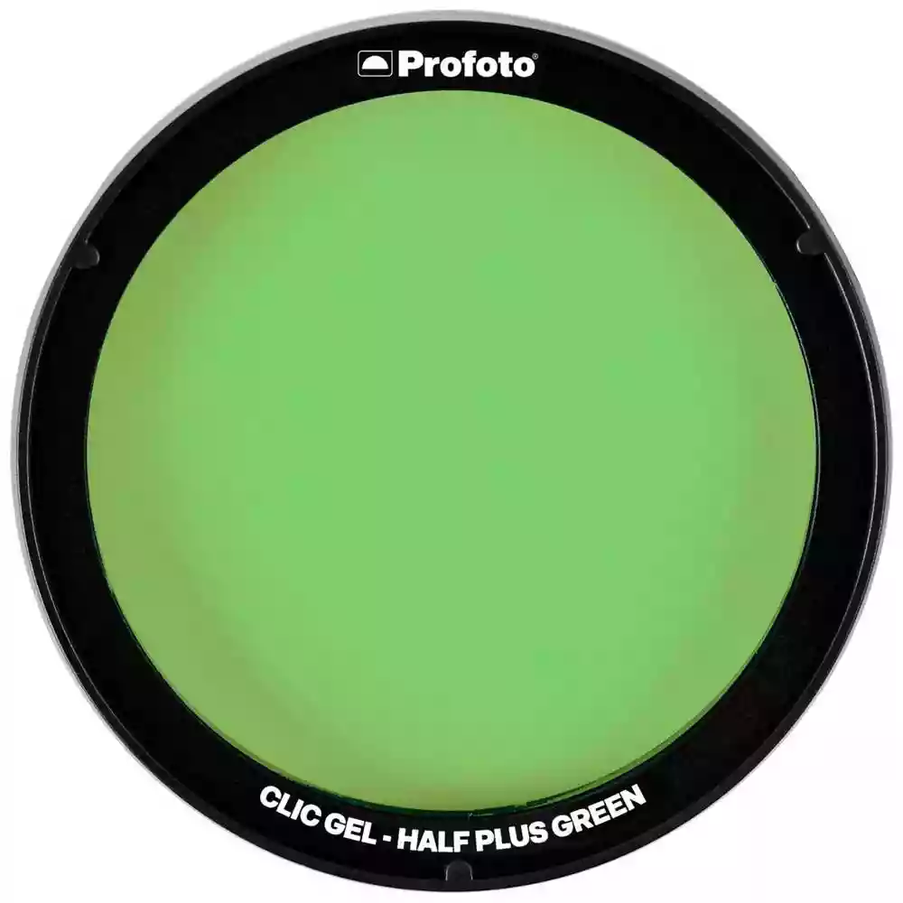 Profoto Clic Gel Half Plus Green