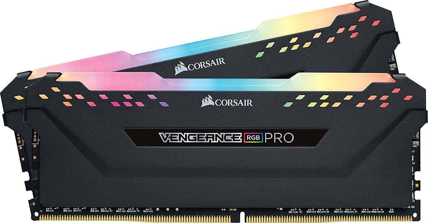 CORSAIR Vengeance Pro RGB DDR4 3200 MHz PC RAM - 8 GB x 2