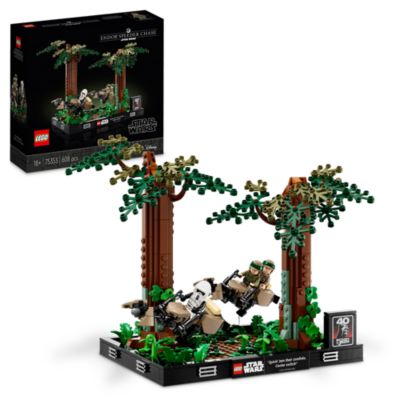 Lego Star Wars Endor Speeder Chase Diorama Set 75353 - From Disney Store