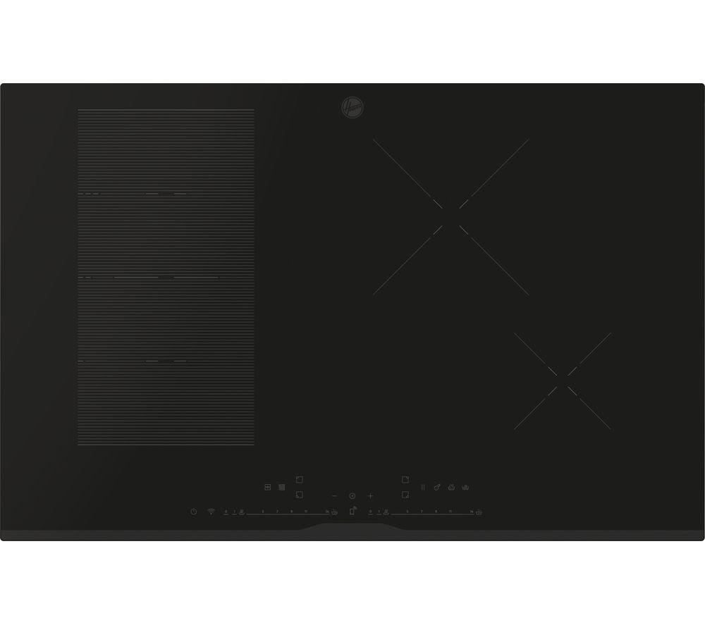 Hoover Hif84dcs 80 Cm Electric Induction Smart Hob - Black, Black