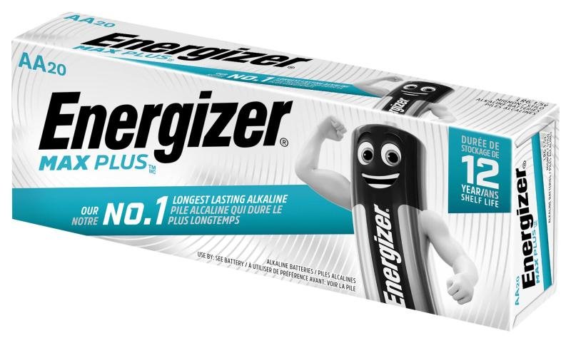 Energizer Piles Max Plus - AA - blister de 20 piles
