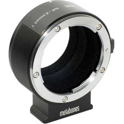 Metabones Nikon F Lens to Fujifilm X Camera T Adapter - NF-X-BT1 - Black