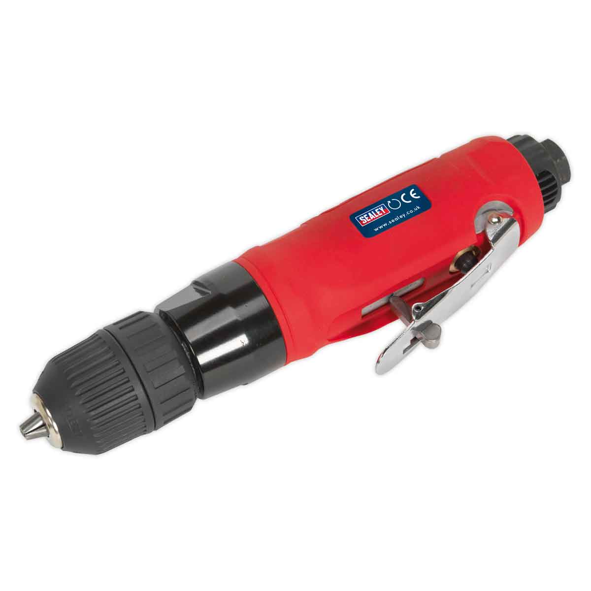 Sealey GSA232 Air Drill Straight with 10mm Keyless Chuck
