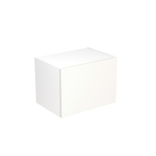 KitchenKIT Slab 50cm Wall Bridge Unit - Matt White