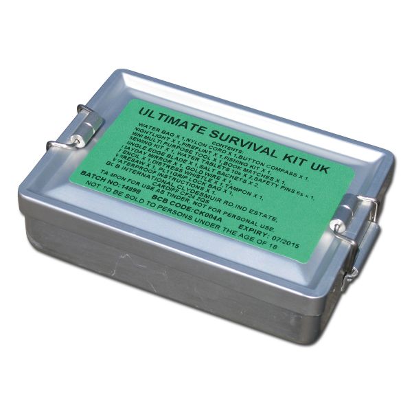 Bcb Bushcraft Ultimate Survival Kit - bushcraft ultimate survival silver training sporting goods fitness stre