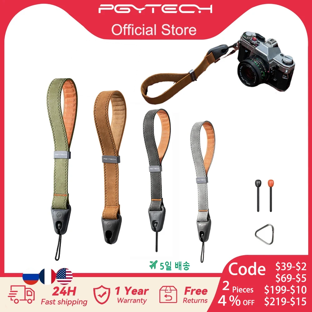 PGYTECH Camera Wrist Strap Universal Camera Hand Strap For Dslr Slr Mirrorless Quick Release Safety