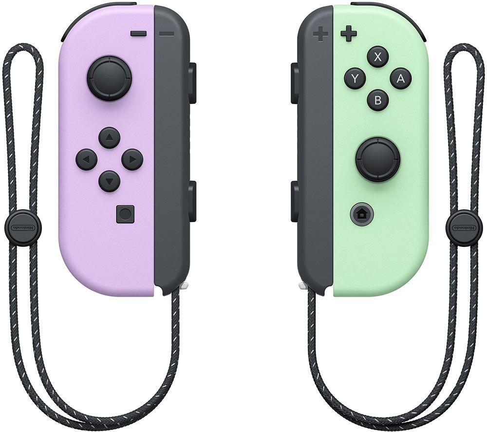 Nintendo Switch Joy-Con Wireless Controllers - Pastel Purple & Pastel Green