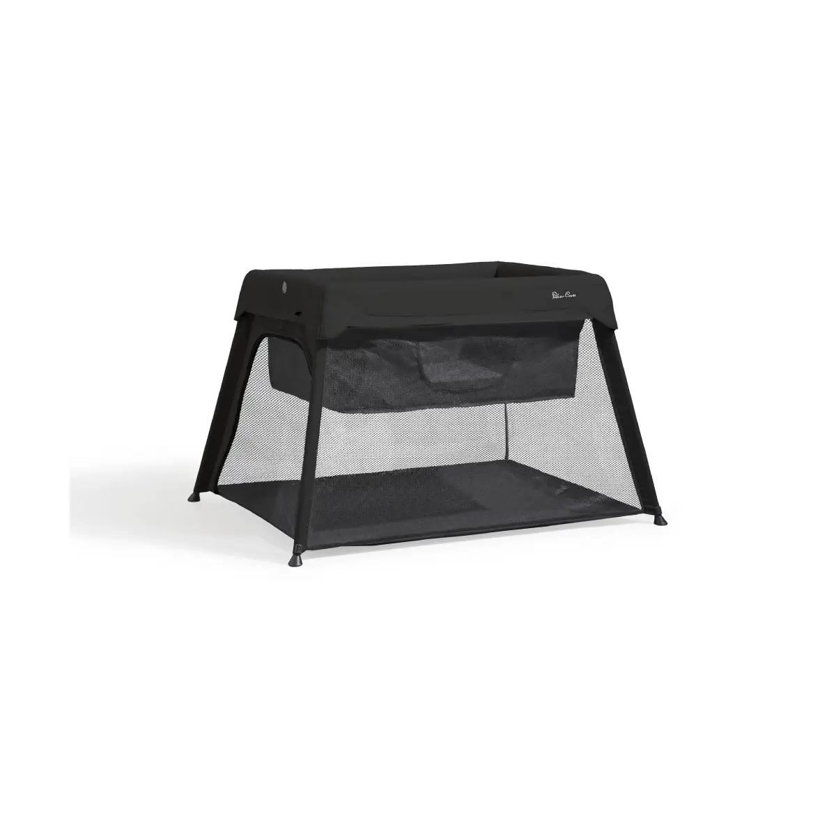 Silver Cross Slumber Lite Travel Cot, Carbon