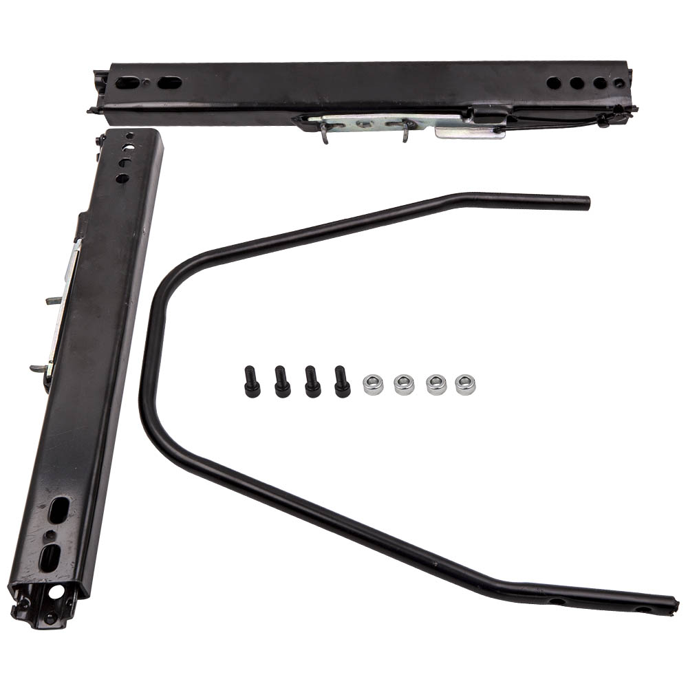 MaXpeedingrods 1PC Universal Racing compatible for Seat Base Dual Slider Locking Brackets Buckets Kit