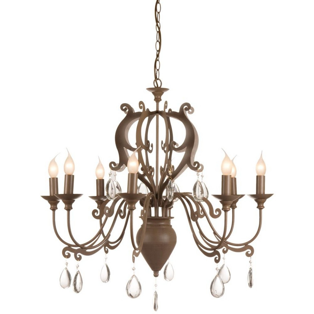 Netlighting Pedrera Multi Arm Chandeliers Pale Taupe