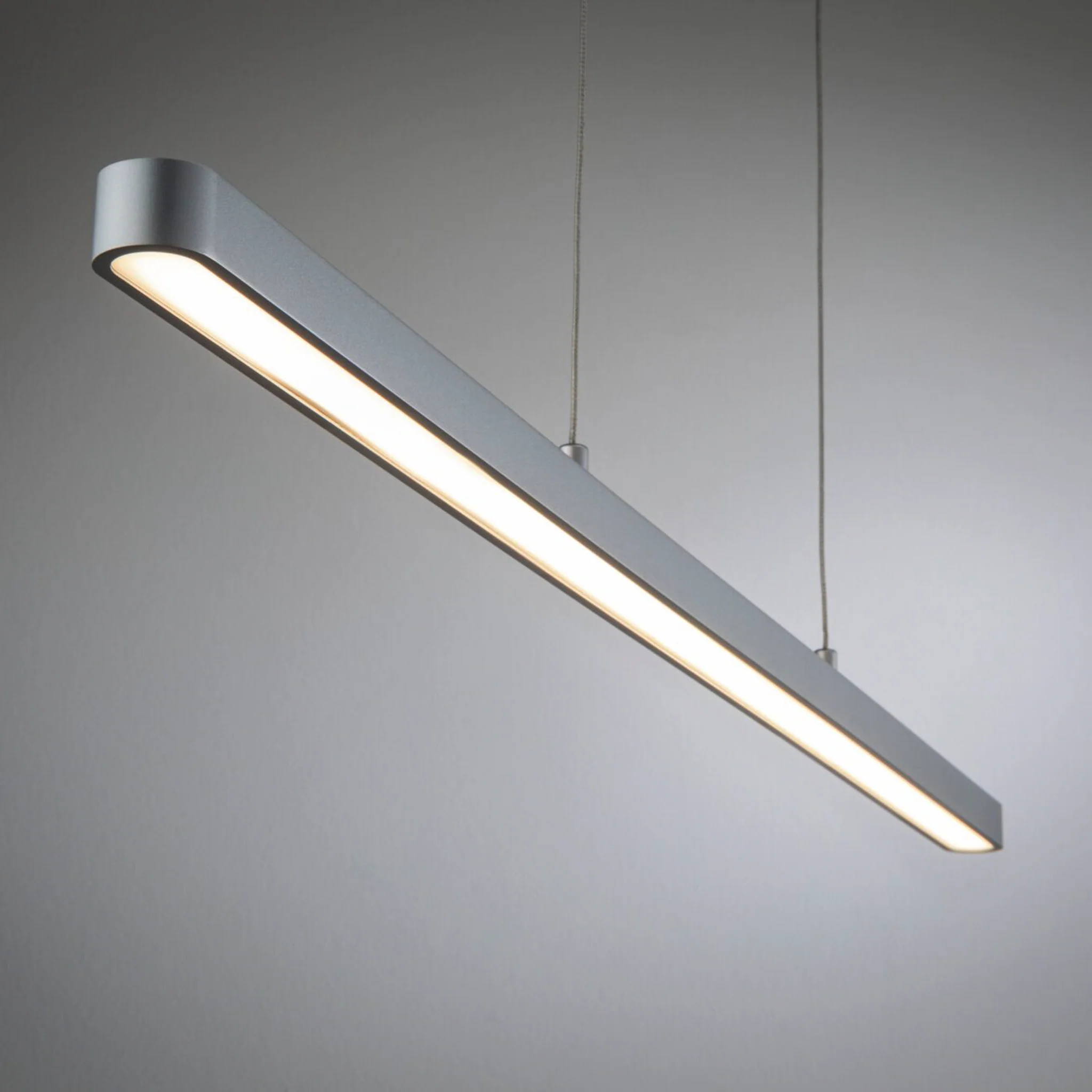 Paulmann Lento 1 - Light Kitchen Island Linear LED Pendant gray,white