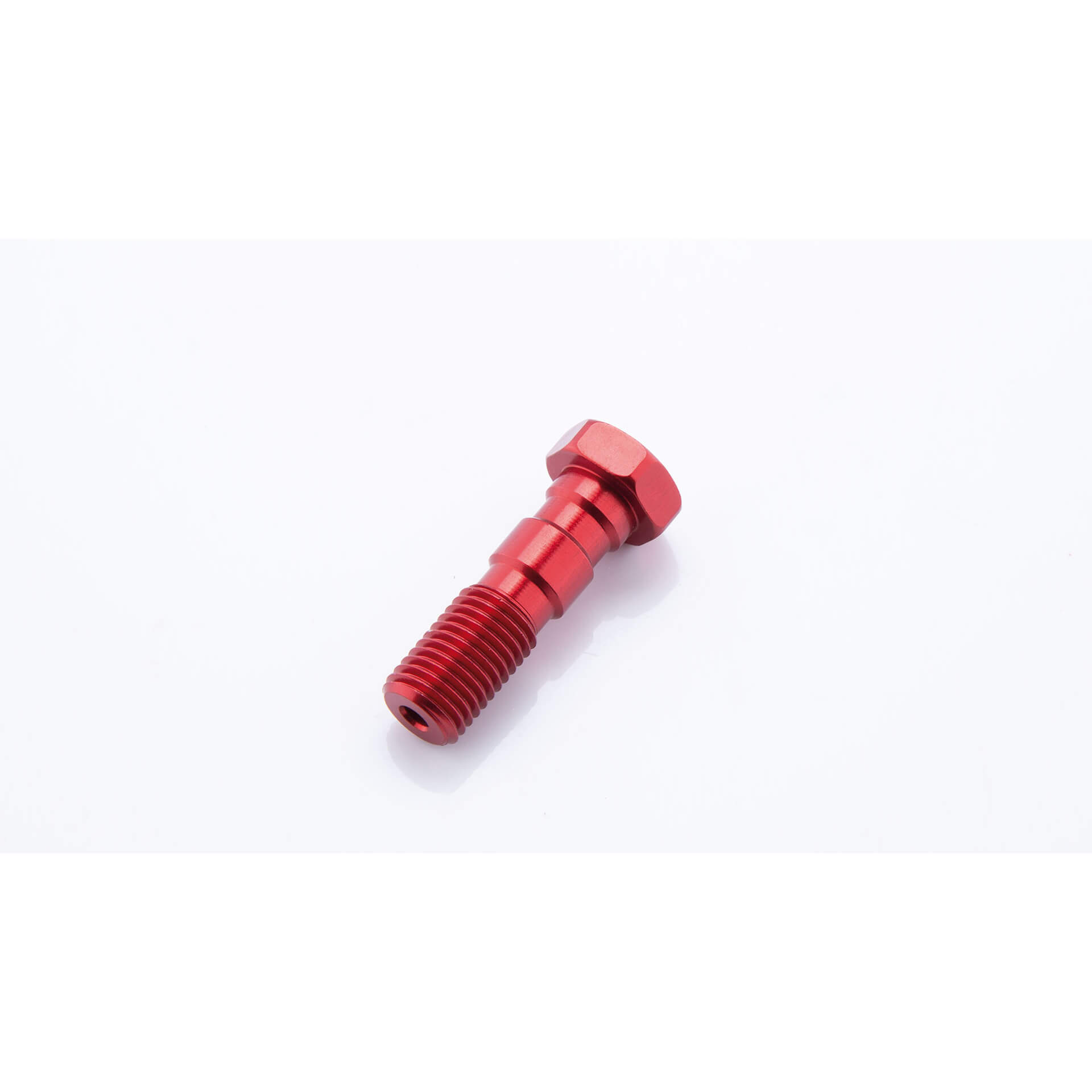 LSL Aluminium double banjo bolt M10x1.25, red, red