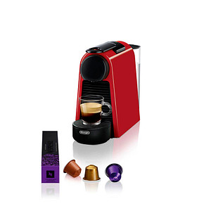 Nespresso De'Longhi Nespresso de' Longhi Essenza Mini EN85.R-Coffee Maker Pods Of Capsules