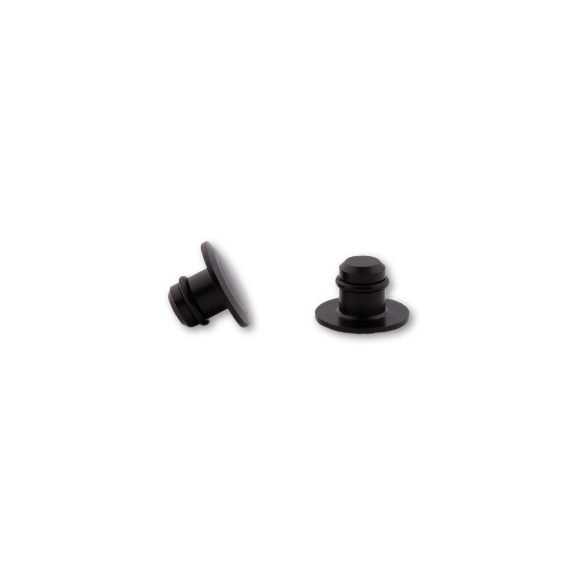 HIGHSIDER CNC cover caps M10, black, black