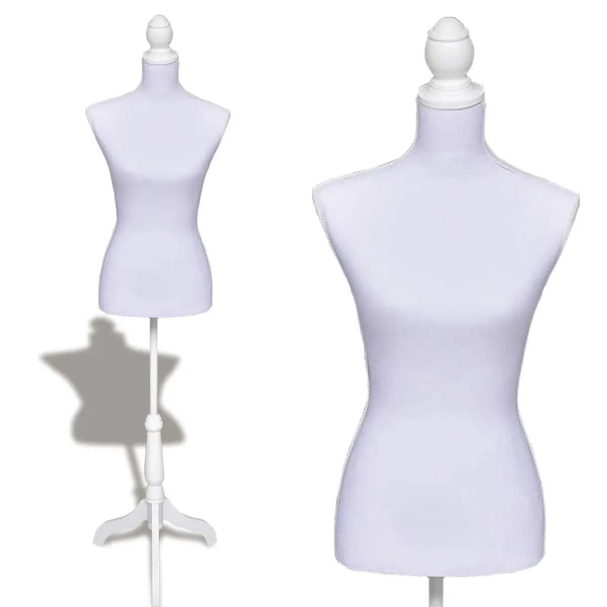 VidaXL Ladies bust Display bust white