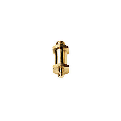 Manfrotto 037 Reversible Short Stud with 3/8" & 1/4"-20 Threads (Brass)
