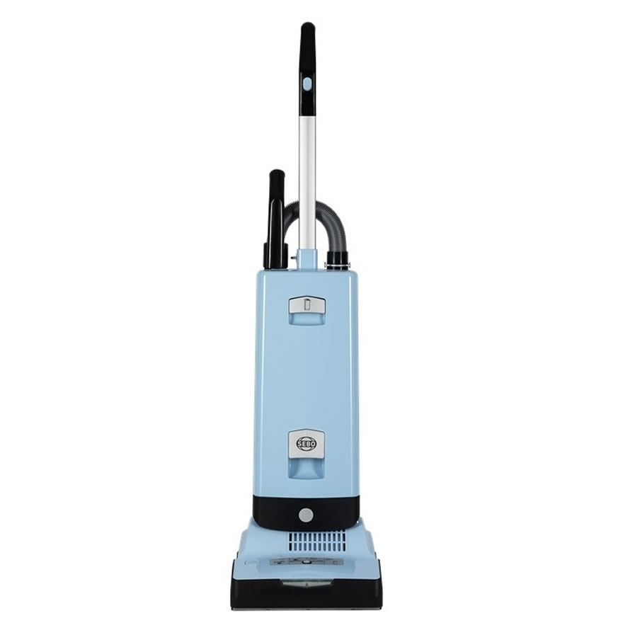 SEBO 91546GB Automatic X7 Pastel Blue ePower Upright Vacuum Cleaner