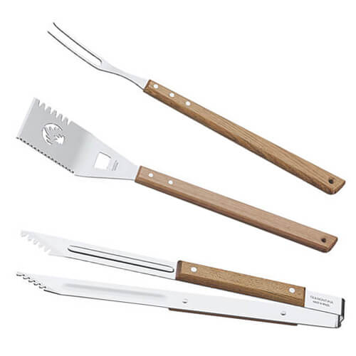 Tramontina - Churrasco Barbecue Tool Set - 3 Piece Set