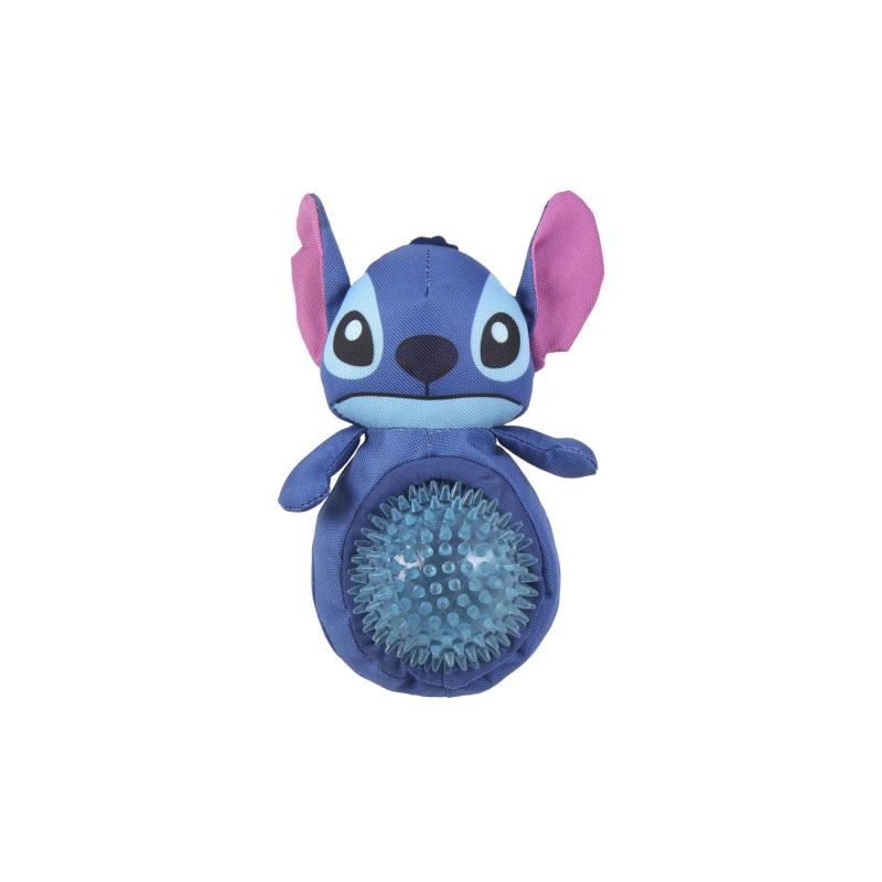 For Fan Pets 2 in 1 Stitch Adult Dog Toy - Blue, 38cm Collar - Paws
