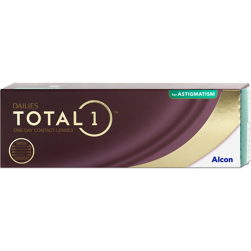 Alcon Dailies Total 1 (1 day toric for astigmatism) Toric Daily