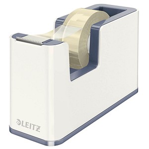 Leitz WOW Tape Dispenser White/Grey 53641001
