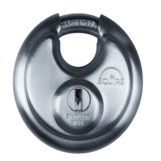 Henry Squire Dcl1 Boron Disc Style Padlock 70mm