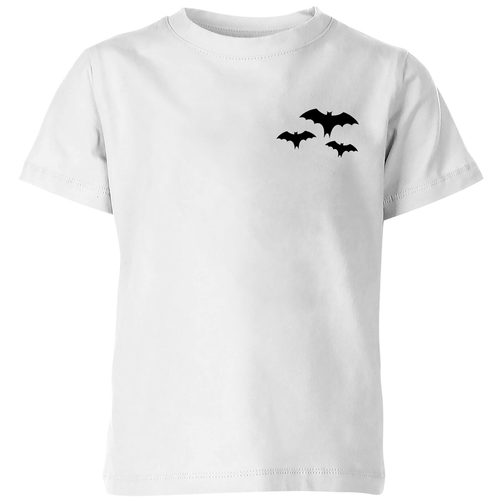 By IWOOT Halloween Three Bats Kids' T-Shirt - White - 9-10 Years - White | kids