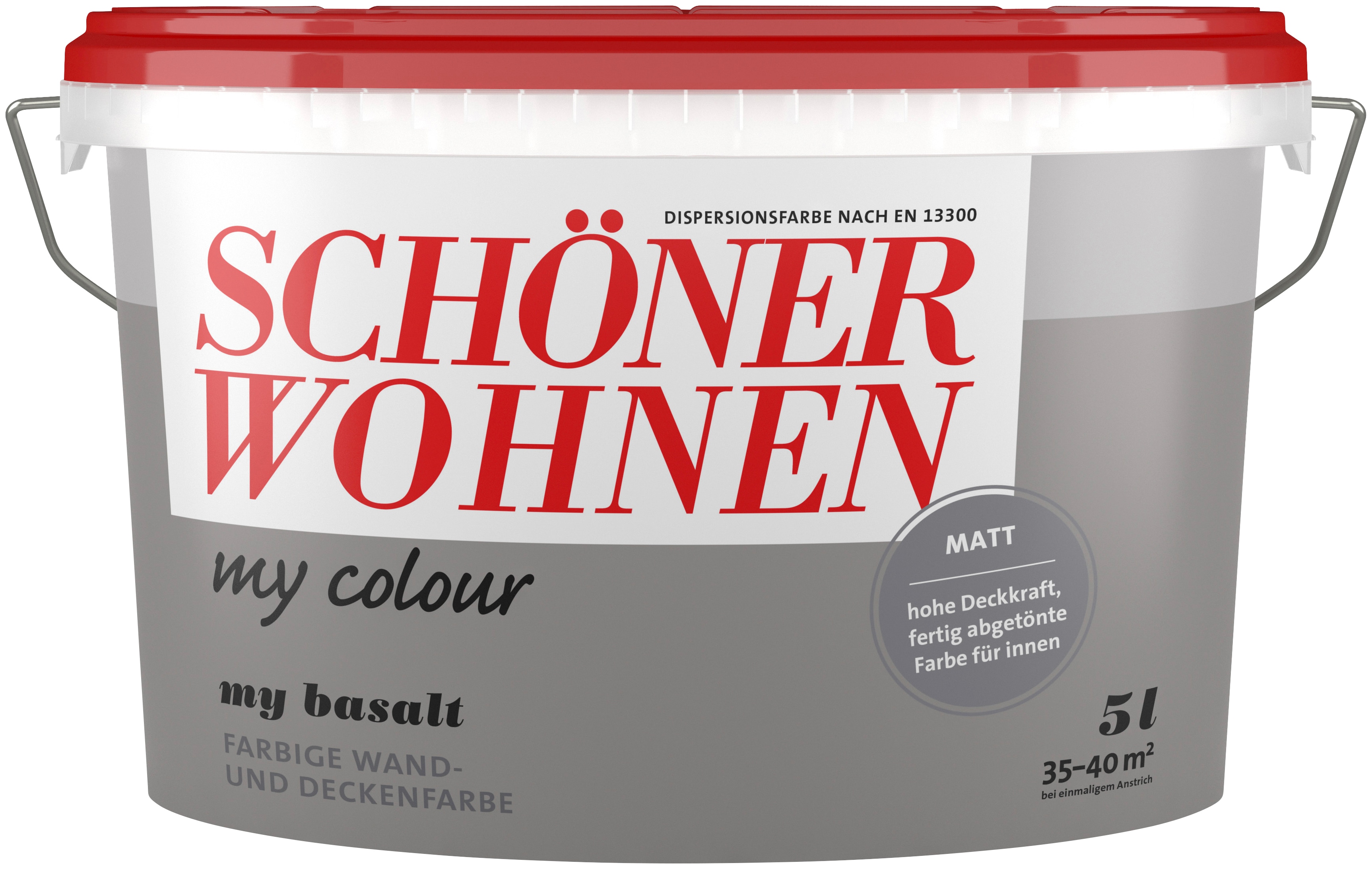 Schöner Wohnen-Kollektion SCHÖNER WOHNEN-Kollektion Wand- und Deckenfarbe my colour - my basalt