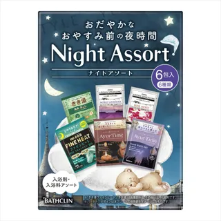 Bathclin - Night Assort Bath Salt Set 1 Set