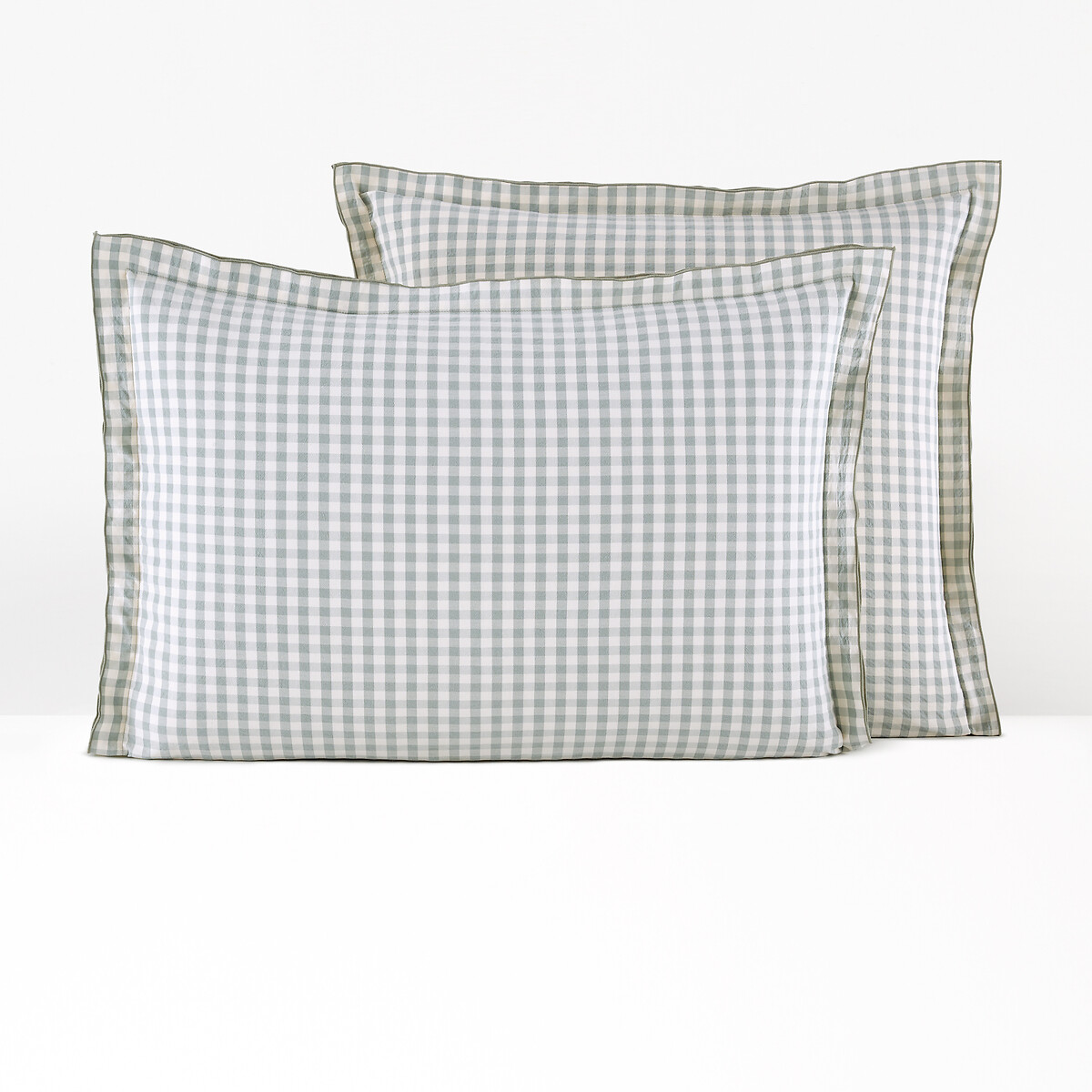 Funda de almohada de algodón seersucker, Maddy
