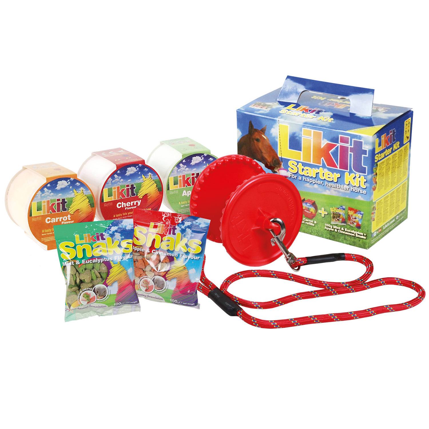 Likit Horse Toys | Likit Starter Kit Colour Red